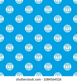 Night lamp pattern vector seamless blue repeat for any use
