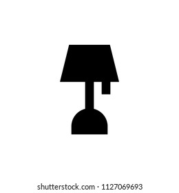 night light glyph icon. Element of furniture icon for mobile concept and web apps. This night light glyph icon can be used for web and mobile. Premium icon on white background