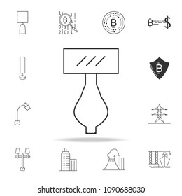 night light icon. Detailed set of web icons and signs. Premium graphic design. One of the collection icons for websites, web design, mobile app on white background