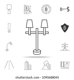 night light icon. Detailed set of web icons and signs. Premium graphic design. One of the collection icons for websites, web design, mobile app on white background