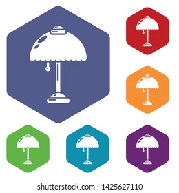 Night light icon. Simple illustration of night light vector icon for web