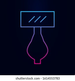 Night light nolan icon. Simple thin line, outline vector of web icons for ui and ux, website or mobile application