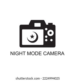 night mode camera icon , photo icon