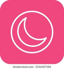 Night mode Vector Icon Design Illustration