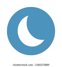 night moon Isolated Vector icon which can easily modify or edit


