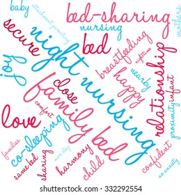 Night Nursing word cloud on a white background. 