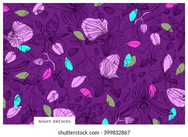 Night orchids