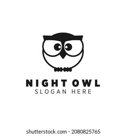 Night Owl Logo Design Concept