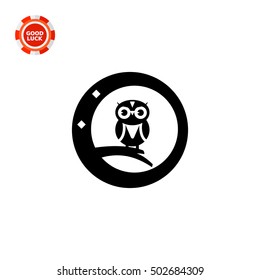 Night Owl Simple Icon