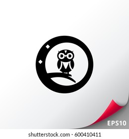 Night Owl Simple Icon