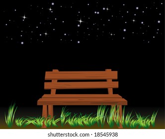 night in the park