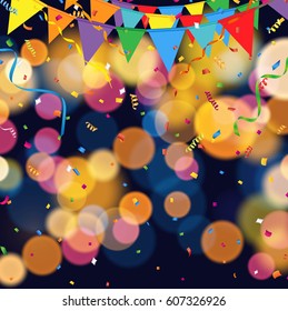 Night party background