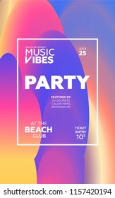 Night Party banner template for art event promotion. Glowing fiber effect background. Ladies night, karaoke party, deep trance music. Abstract background. Modern design backdrop. 