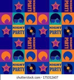 night party pattern