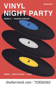 Night party poster