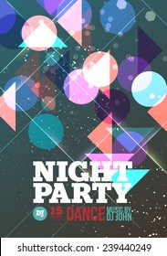 Night party Vector