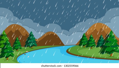 rainy season clipart images stock photos vectors shutterstock shutterstock