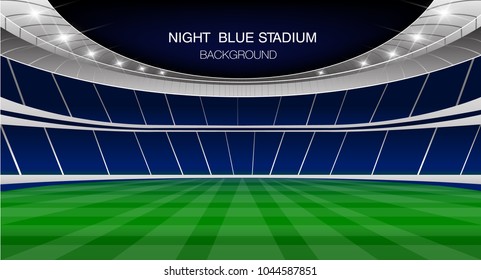 Night Scene in Stadium .EPS 10