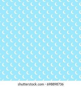 Night seamless pattern for textile or paper.