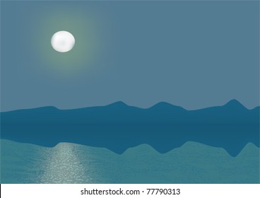 Night sea-piece