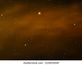 Night shining starry sky, blue space background with stars, space. beautiful night sky.