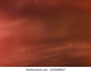 Night shining starry sky, blue space background with stars, space. beautiful night sky.
