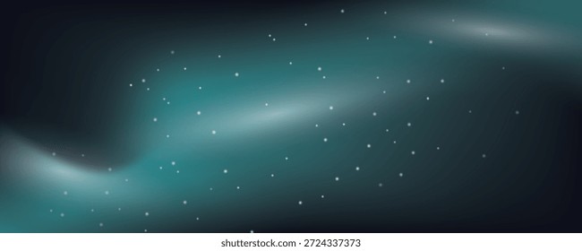 Noche que brilla cielo estrellado, fondo azul del espacio con las estrellas, cosmos