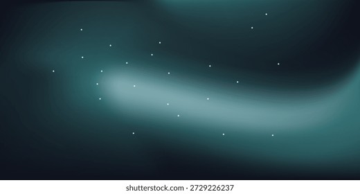 Noite brilhante céu estrelado, fundo do espaço azul com estrelas, cosmos