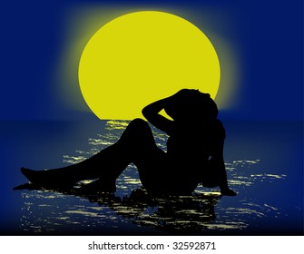Nachtsilhouette