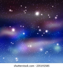 Night sky.