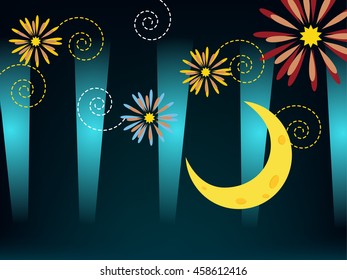 night sky background