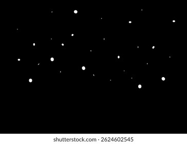 Night sky background with small stars. Starlight at night. Beautiful night sky vector.