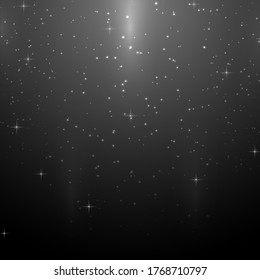 Night sky background with stars