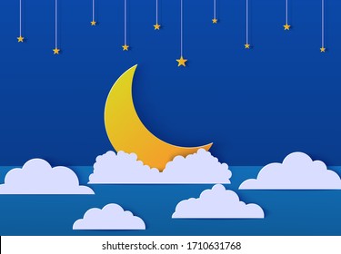 10,720 Golden Moon Night Sky Images, Stock Photos & Vectors | Shutterstock