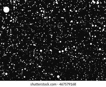 Night Sky Fill with Star