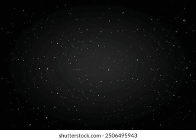 Night sky is full of stars. Vector Sky Background