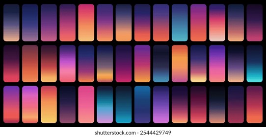 Sunset set  gradient