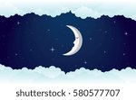 night sky illustration vector design
