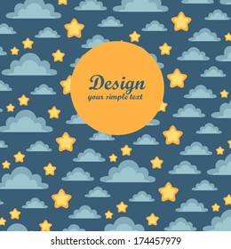 Night sky pattern