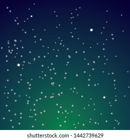 Night sky/ Shining blue space with stars