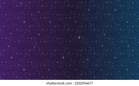 Night sky with star background. Night starry sky. Abstract background with stars, cosmos