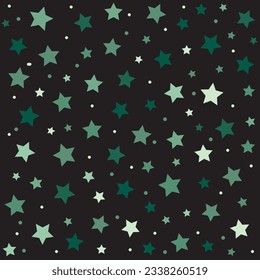 night sky star pattern with dots