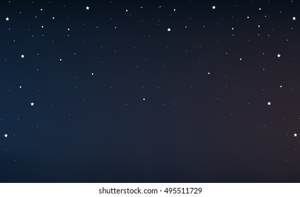 night sky with stars