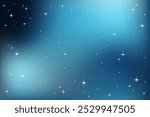 Night sky with stars. Dark blue vector universe. Shiny abstract cosmos. Celestial winter cosmic background. Galaxy illustration with sparkles and starlight of constellation