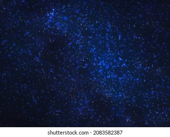Night sky with stars. Universe filled with stars. Vector background.