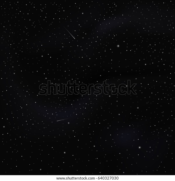 星と夜空 宇宙のベクター画像の正方形テクスチャー のベクター画像素材 ロイヤリティフリー