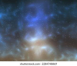 Night sky with stars. Vector illustration. Vector of starry night sky with sparkling star light magic divine sky. Illustration of starry sky with colorful stars, EPS 10 contains transparency.