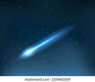 Night sky with stars. Vector illustration. Vector of starry night sky with sparkling star light magic divine sky. Illustration of starry sky with colorful stars, EPS 10