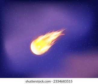 Night sky with stars. Vector illustration. Vector of starry night sky with sparkling star light magic divine sky. Illustration of starry sky with colorful stars, EPS 10