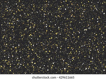 Night sky vector illustration.